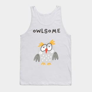 Owlsome Tank Top